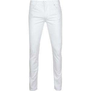 Alberto Pipe Denim Wit Heren - Jeans