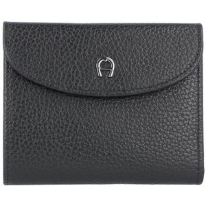 AIGNER Basics II Leren Portemonnee 12 cm schwarz