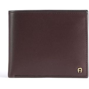 AIGNER Basics Portemonnee Leer 12 cm brown