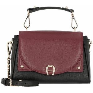 AIGNER Diadora Handtas leer 24 cm burgundy