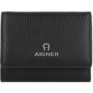 AIGNER Ivy Portemonnee RFID Leer 10,5 cm black