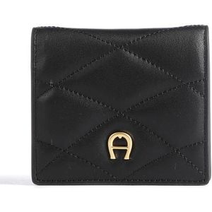 AIGNER Maggie Portemonnee Leer 10.5 cm black