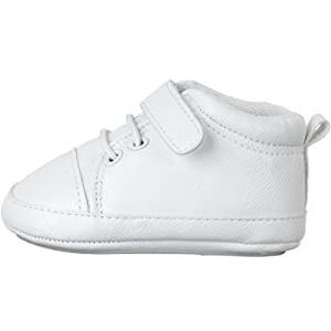 Sterntaler® Baby Schuhe uni Krabbelschuh (1-tlg., Hausschuhe mit süßen Stickmotiven, Babyschuhe unifarben) Krabbelschuhe mit Klettverschluss, Schnürsenkel und Anti-Rutsch-Sohle