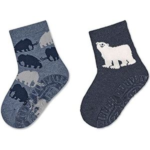 Sterntaler Babysokken FLI Air Dp Mammut- en ijsbeer pantoffels