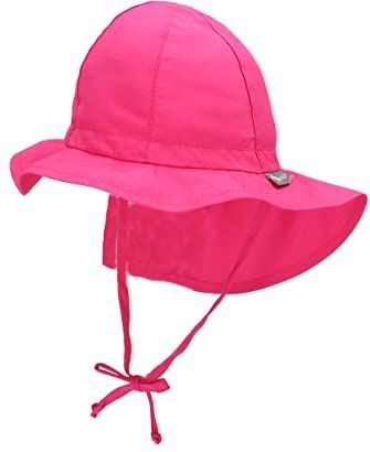 Sterntaler® Schirmmütze Sonnenhut (1-St., Sommerhut aus UV-Popeline idealer Sonnenschutz für den Sommer) Mütze mit Nackenschutz und Größenregulierungsband