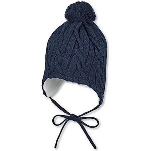 Sterntaler Babymuts voor jongens, blauw (marineblauw 300), 49, blauw (marineblauw 300), 49, Blauw (marineblauw 300)