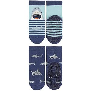 Sterntaler Flitzerair Baby-jongens dubbelpak haaien tegel flitser, blauw, 18 EU