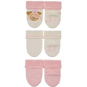 Sterntaler Babymeisjes sokken 3-delig ballerina sokken, ecru, 16
