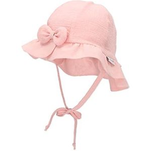 Sterntaler meisjes glans hoed, zacht roze, 47