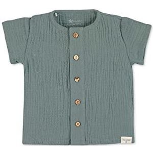 Sterntaler Baby - Jongens Zomer 2-delige Mousseline Set Zomer, donkergroen, 56 cm