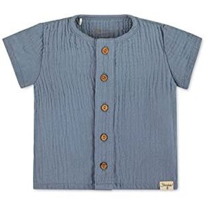 Sterntaler Baby - Jongens Zomer 2-delige Mousseline Set Zomer, lichtblauw, 80 cm