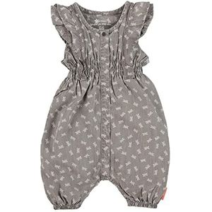 Sterntaler Eendelige baby-meisjesjurk met korte, rookgrijs., 80 cm