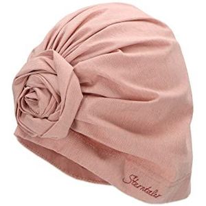 Sterntaler Meisjesmuts met tulband, roze, zacht roze, 55 cm