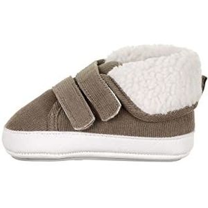 Sterntaler Baby jongens baby sneaker Cord babyschoen - baby sneaker - Low-Top babyschoen met kunststof zool antislip - bruin, bruin, 16 EU