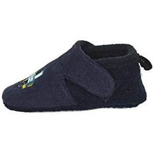 Sterntaler Jongens baby kruipschoenen auto babyschoen, marine, 18 EU