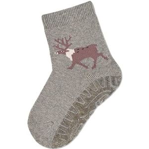 Sterntaler FLI Zachte elandkousen voor babyjongens, lichtgrijs gemêleerd, normaal