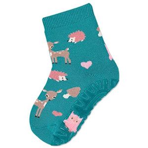 Sterntaler FLI Soft Bosdierenkousen, voor babymeisjes, donkerturquoise, normaal