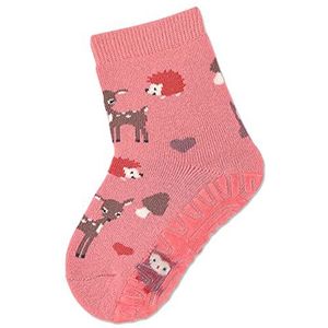 Sterntaler FLI Zachte bosdierenkousen, roze, normaal