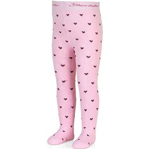 Sterntaler Baby meisje hart panty, roze, 80 cm