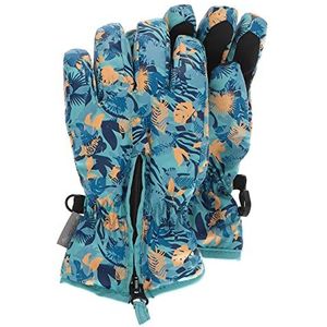 Sterntaler Babyjongens vingerhandschoen bladeren handschoen, donker turquoise, 5