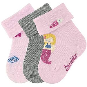 Sterntaler baby - meisje baby-sokken verpakking van 3 zeemeerminsokken, per pak turquoise (lichtturquoise 400), (fabrikantmaat: