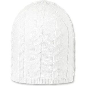 Sterntaler Organic Content Standard gebreide muts voor koud weer, uniseks, baby, wit (500)