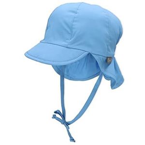 Sterntaler Baby-meisje hoofddoek muts, blauw (zacht blauw 399), (Fabrikant maat: 41), blauw (zacht blauw 399)