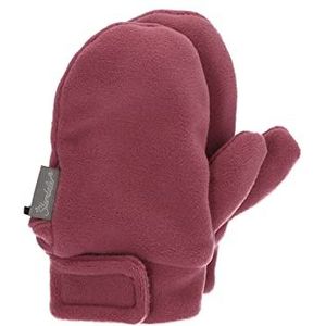 Sterntaler Baby Unisex kinderwanten handschoen - baby wanten winter, baby handschoenen - van microfleece met klittenbandsluiting - braambes, 2, roze, 2