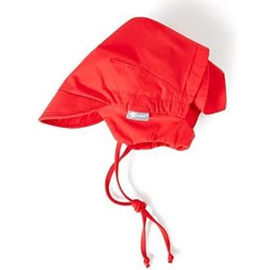 Sterntaler Hoofddoek muts baby meisje, Rood 840, XXXL (Fabrikant maat: 45)