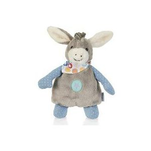 Sterntaler Warmtekussen Ezel Emmi, Voor baby's vanaf 1 maand, 27 cm, grijs/meerkleurig 3152000