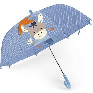 Sterntaler Paraplu, ezel Emmi, leeftijd: kinderen vanaf 3 jaar, lichtblauw/meerkleurig, 60 cm, Meerkleurig, 60 cm, ezel emmi 2020