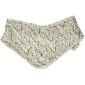Sterntaler Unisex baby driehoekige sjaal Cold Weather Scarf, zilver, 0-12 Maanden