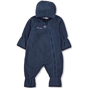 Sterntaler - Sandman - Babyoverall - Blauw - Microfleece, Ritssluiting, Hand- en Voetwarmers