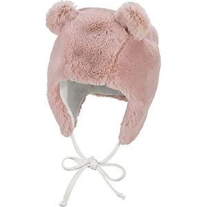 Sterntaler Baby-meisjes Inca-muts Bomber Hat, roze, 47