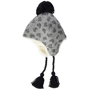 Sterntaler Baby-meisjes Inca-muts Bomber Hat, rookgrijs, 49 cm