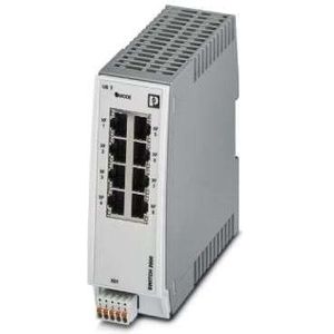 Phoenix Contact - 2702324 - Netwerkschakelaar - 8 Havens - Fast Ethernet (10/100)
