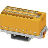 Aardingsklem - Oranje - Push-in-aansluiting - 19 Aansluitingen