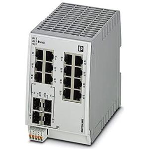 Phoenix Contact FL SWITCH 2312-2GC-2SFP Industriële Ethernet Schakelaar (16 ports), Netwerkschakelaar