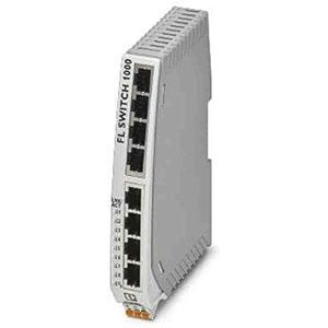 Phoenix FL SWITCH 1108N 1085243 Industriële Ethernet schakelaar (8 ports), Netwerkschakelaar