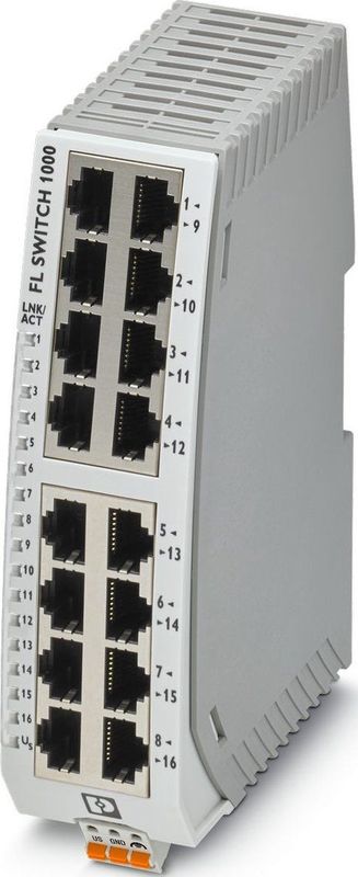 FL SWITCH 1016N Industrial Ethernet Switch 16 Poorten