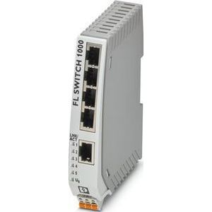 Phoenix FL SWITCH 1105N 1085254 Industriële Ethernetschakelaar (5 ports), Netwerkschakelaar