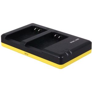 Huismerk Duo Oplader voor 2 Camera Accu's Nikon EN-EL20 - Klein en Licht