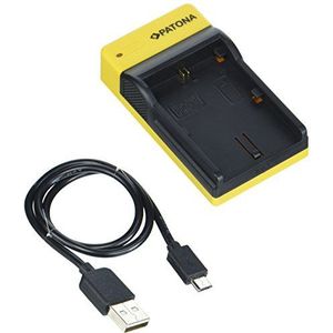 PATONA 151583 zwart, geel acculader