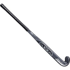 TK Total Three Maxi Four Junior Activate - Outdoor hockeystick - 100% Glasvezel - Zwart / Zilver - 30