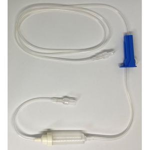 Codan transfusiesysteem met luer-lock aansluiting Flowstop 170 cm