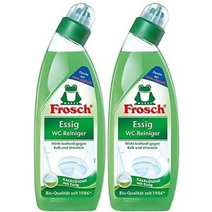 2 x kikkerazijn wc-reiniger 750 ml - kalkoplossend met azijn