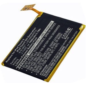 AccuCell - Oplaadbare Batterij - Voor Apple iPod Touch 5e Generatie - 1000 mAh