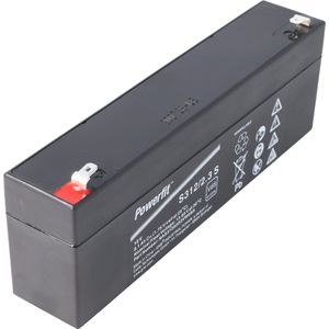 Exide Powerfit S312 / 2.3S loodbatterij 12 volt met 2100mAh