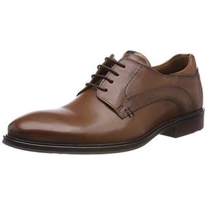 LLOYD heren milan derby's, Braun Cognac 3, 40.5 EU