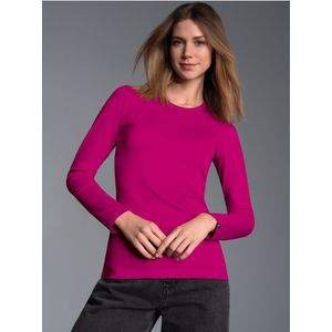 Trigema - Longsleeve - Magenta - TRIGEMA Shirt - 1-delig